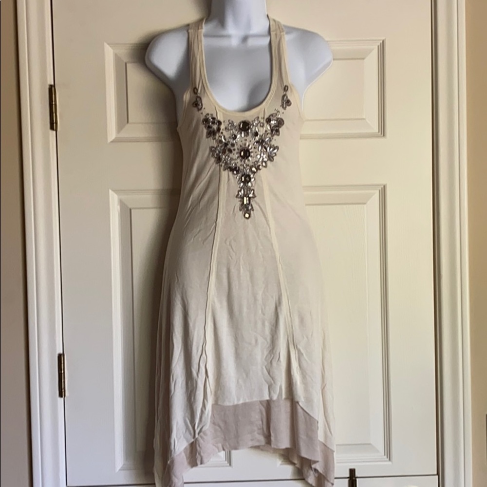 Guess Embellished Midi Dress